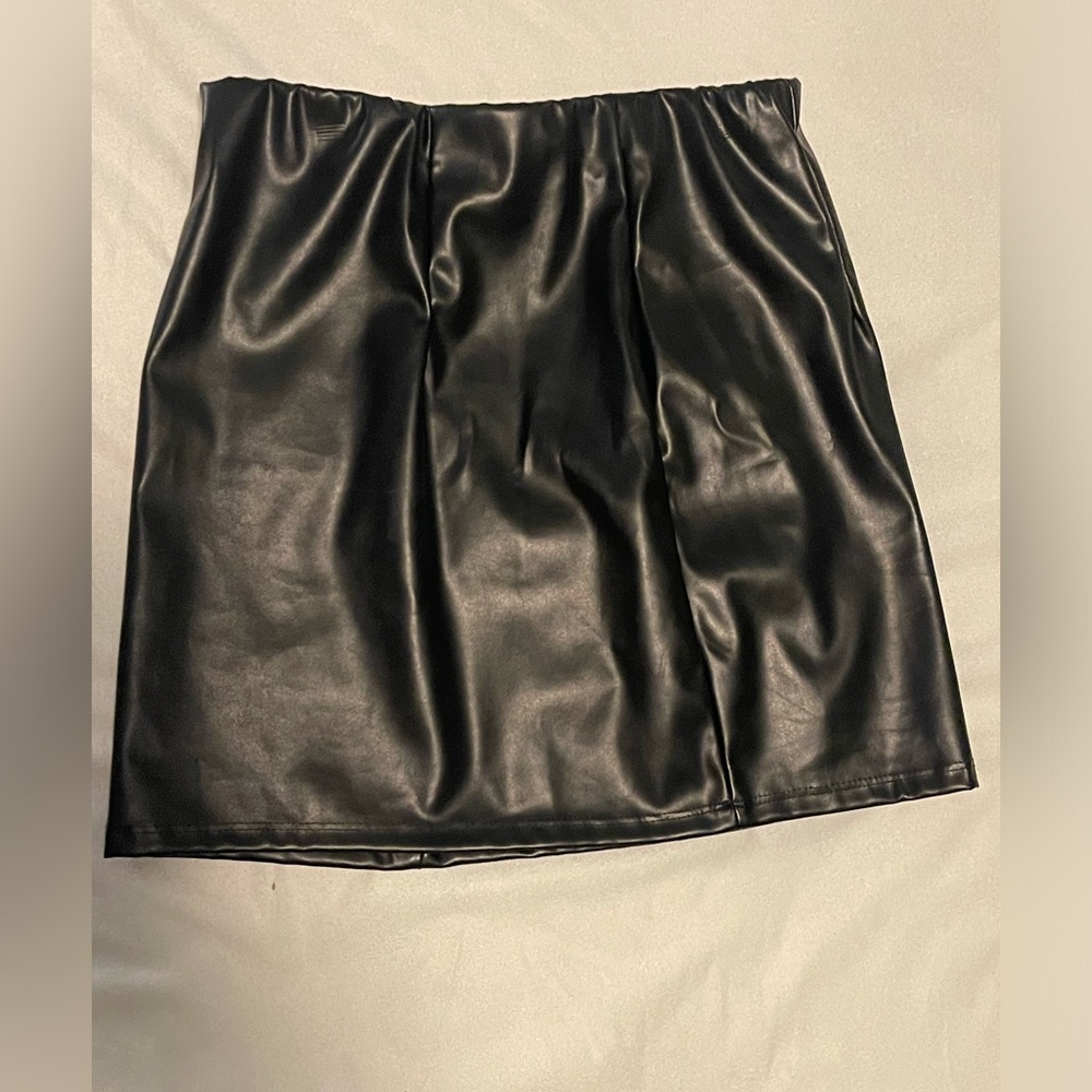 Asos mini leather skirt